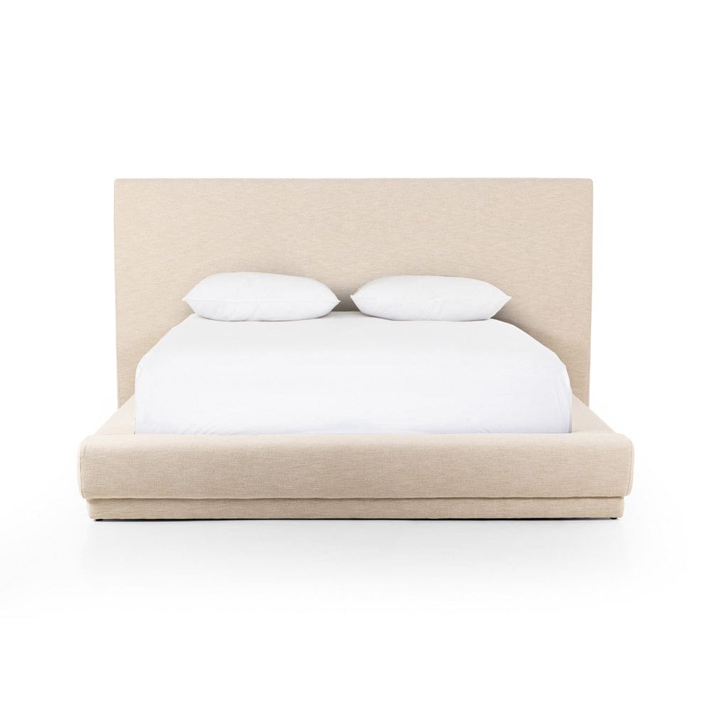Four Hands - Martina Bed - Bergamo Parchment - 240042-003 view 1