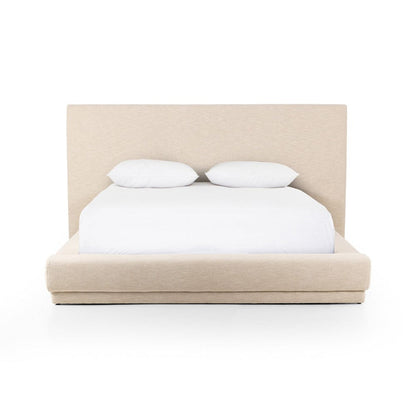 Four Hands - Martina Bed - Bergamo Parchment - 240042-003 view 1
