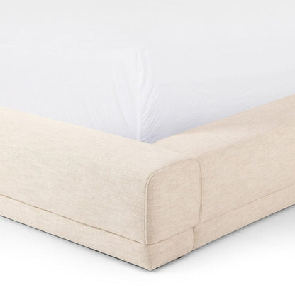 Four Hands - Martina Bed - Bergamo Parchment - 240042-003 view 7