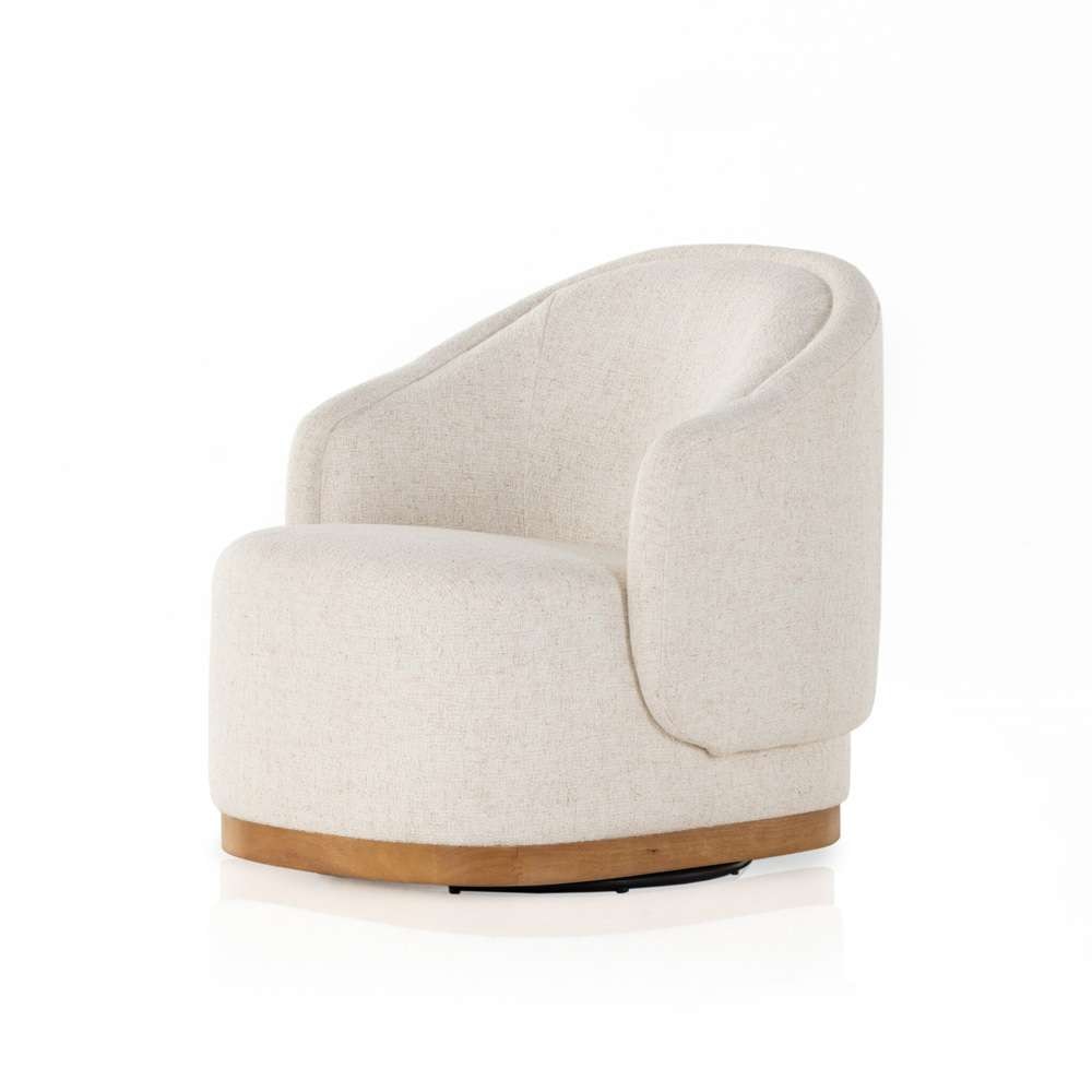 Four Hands - Martine Swivel Chair - Omari Natural - 231641-001 veiw 1