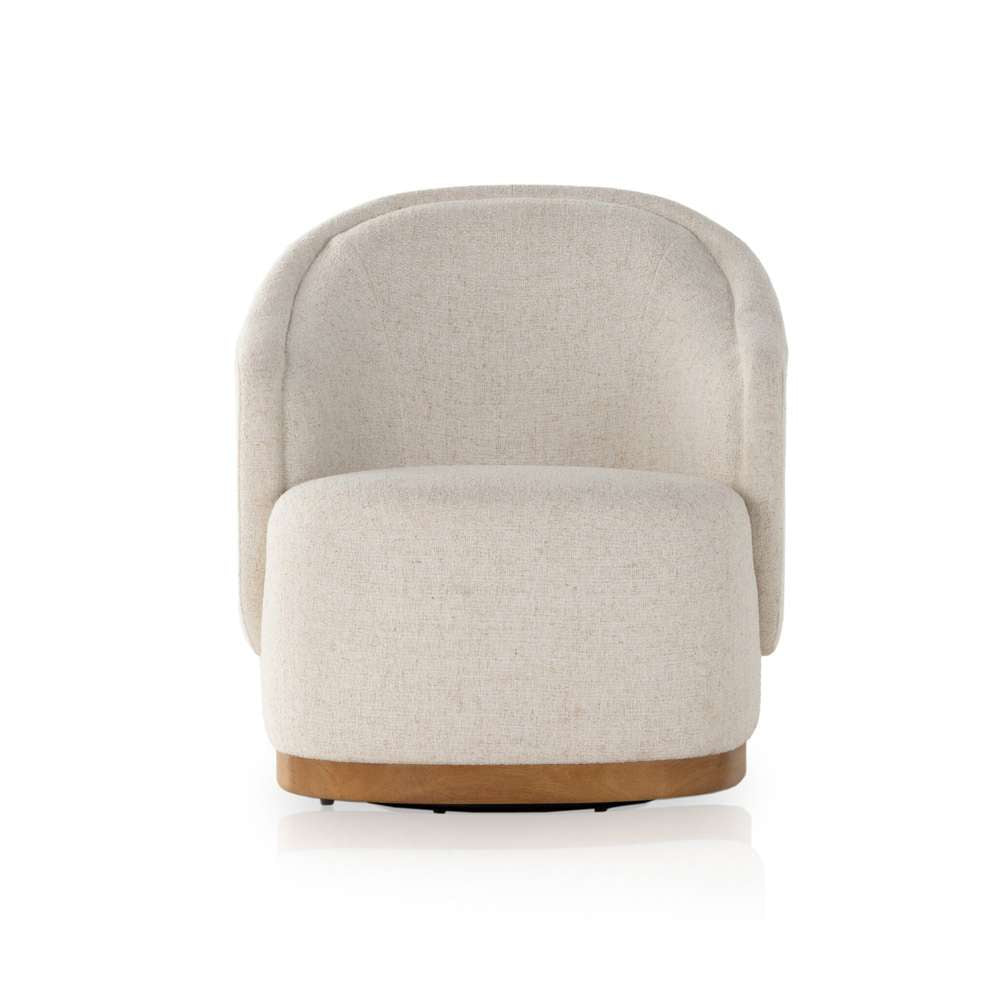 Four Hands - Martine Swivel Chair - Omari Natural - 231641-001 veiw 2