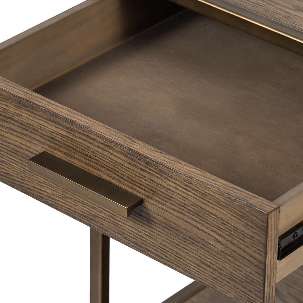 Four Hands - Mason Nightstand - Dark Hazel - 105162-002 veiw 3