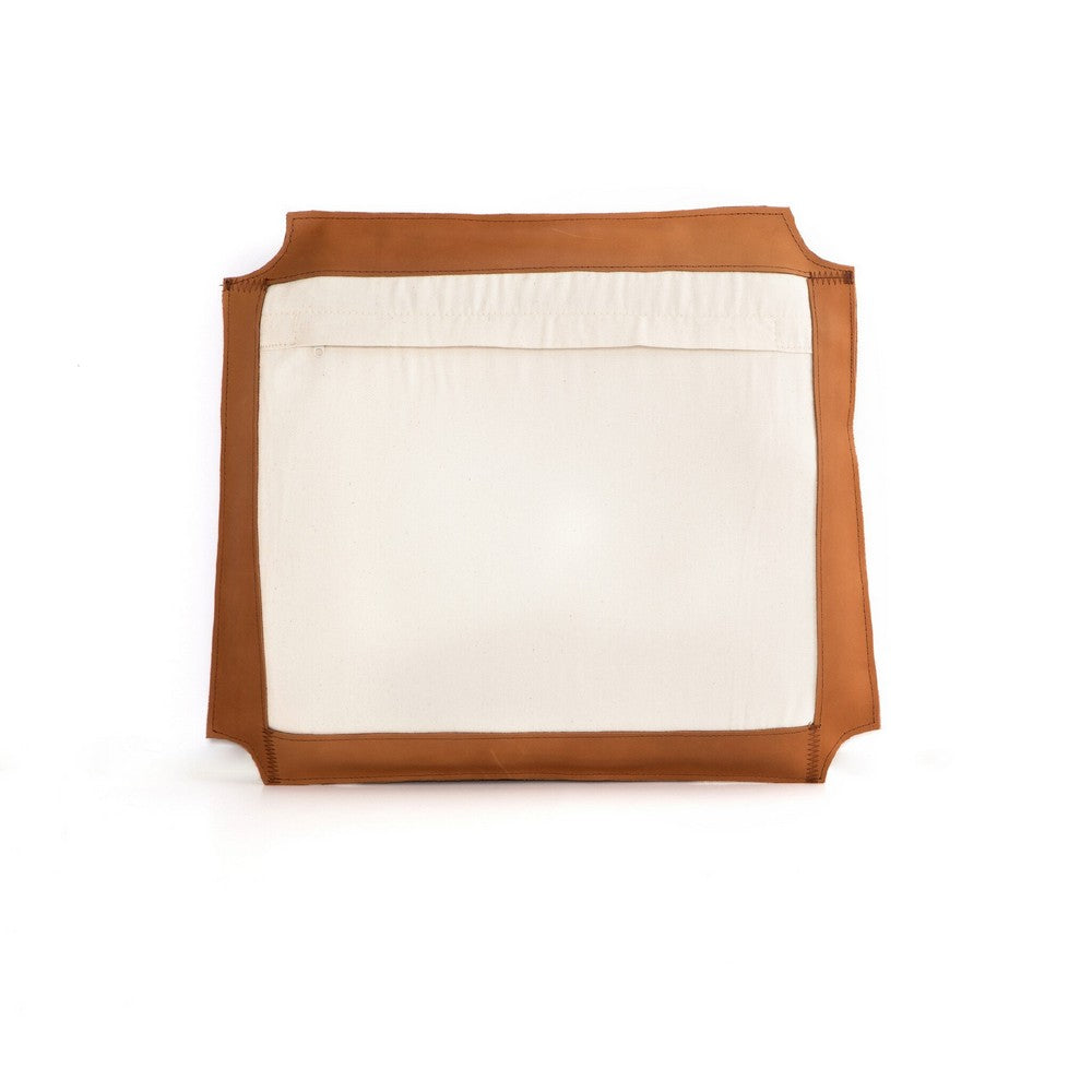 Four Hands - Mateo - Dining Seat Cushion-19.75" - Whiskey Saddle - 225760-002_CLOSEOUT view 3