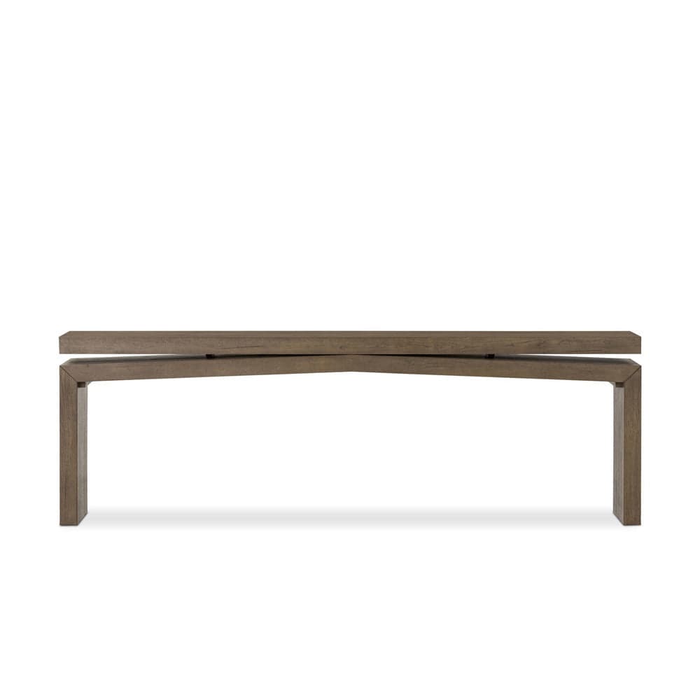 Four Hands - Matthes Console Table - 94" - Rustic Grey Veneer - 243556-005 view 1