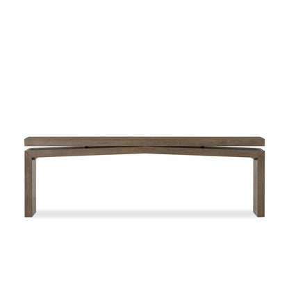 Four Hands - Matthes Console Table - 94" - Rustic Grey Veneer - 243556-005 view 1