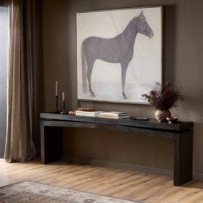 Four Hands - Matthes Console Table - 94" - Smoked Black Veneer - 243556-006 view 4
