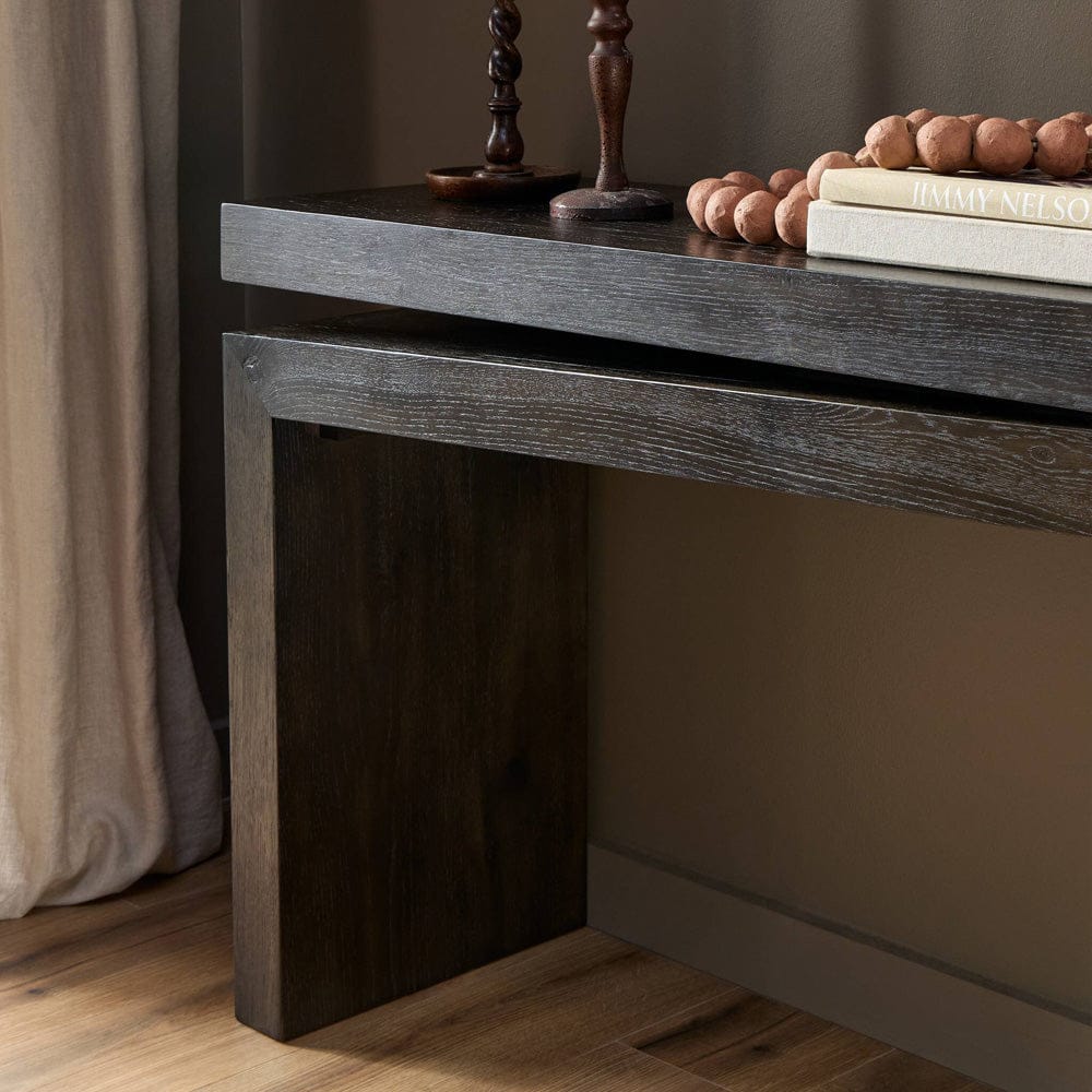 Four Hands - Matthes Console Table - 94" - Smoked Black Veneer - 243556-006 view 12