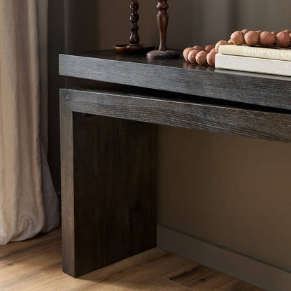 Four Hands - Matthes Console Table - 94" - Smoked Black Veneer - 243556-006 view 12