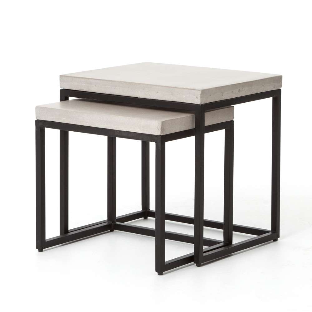 Four Hands - Maximus Nesting End Table - Natural - 104930-003 veiw 1