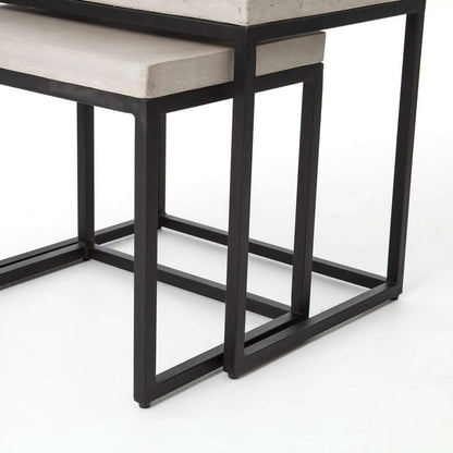 Four Hands - Maximus Nesting End Table - Natural - 104930-003 veiw 4