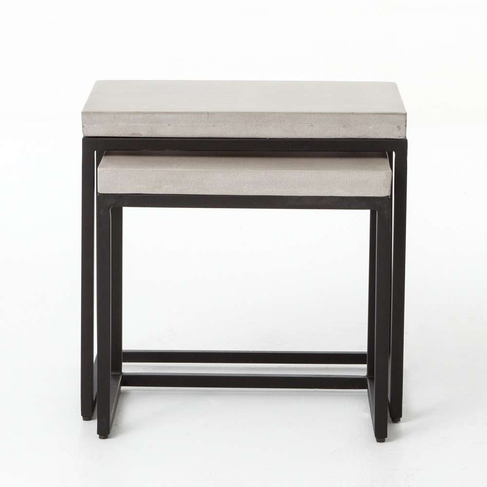 Four Hands - Maximus Nesting End Table - Natural - 104930-003 veiw 5
