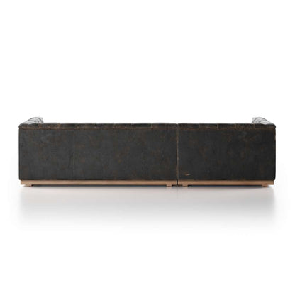 Four Hands - Maxx 2pc Laf Sectional - 109 - Dstroyed Blk - 236164-002 veiw 2