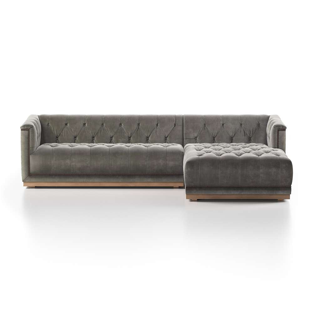 Four Hands - Maxx 2pc Raf Sectional - 109 - Sapphire Brch - 236165-001 veiw 3
