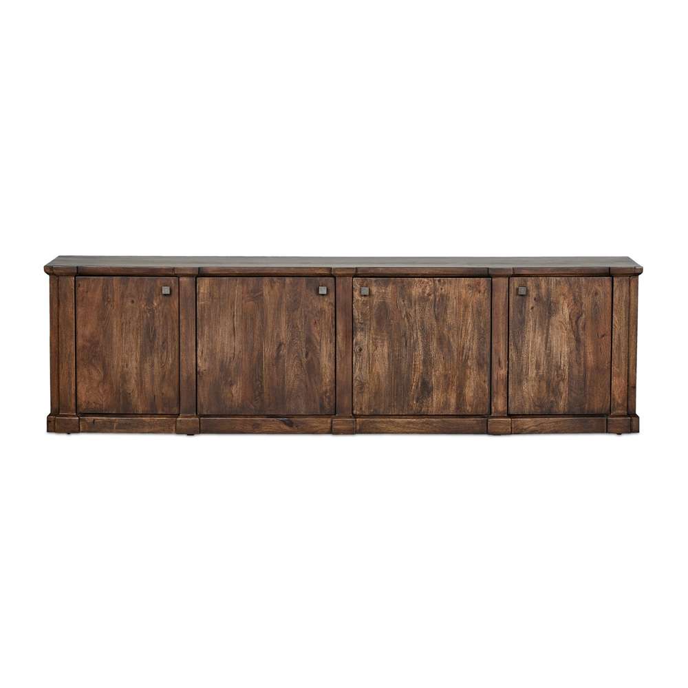 Four Hands - Maya - Newton Media Console - Brown - 239747-001 veiw 1