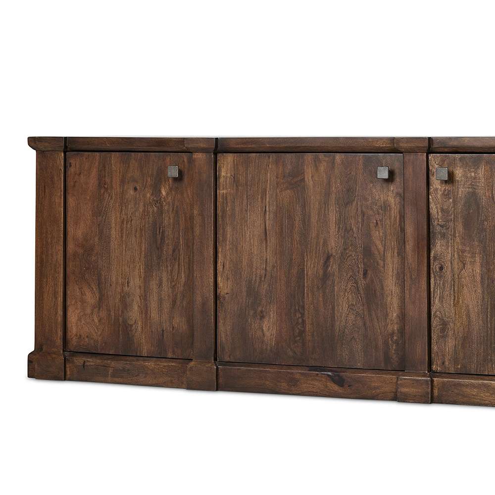 Four Hands - Maya - Newton Media Console - Brown - 239747-001 veiw 3
