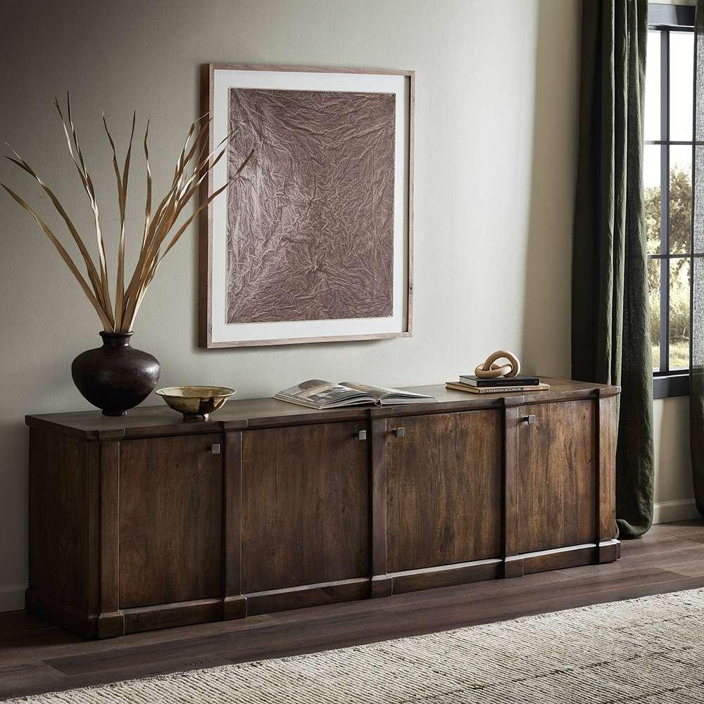 Four Hands - Maya - Newton Media Console - Brown - 239747-001 veiw 11