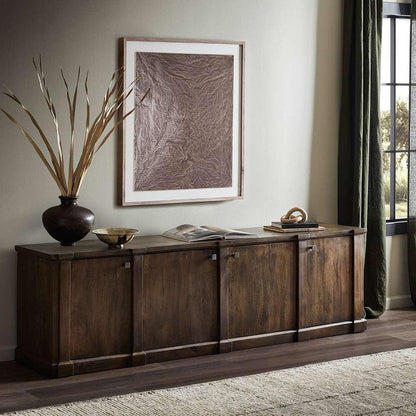 Four Hands - Maya - Newton Media Console - Brown - 239747-001 veiw 11