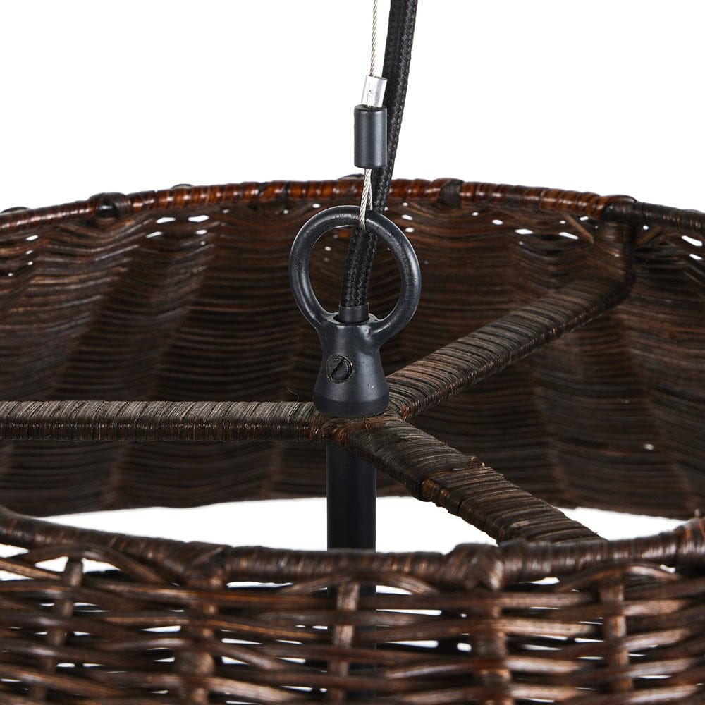 Four Hands - Mccarthy Pendant - Brown Rattan - 238692-003 view 7