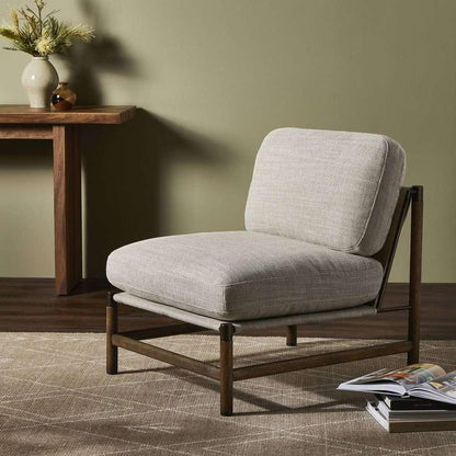 Four Hands - Memphis Chair - Gable Taupe - 107610-018 veiw 4