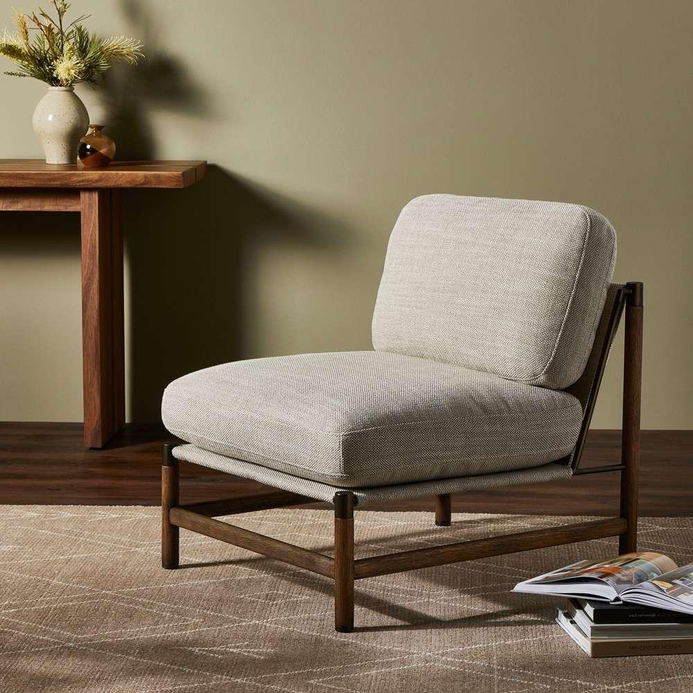 Four Hands - Memphis Chair - Gable Taupe - 107610-018 veiw 6