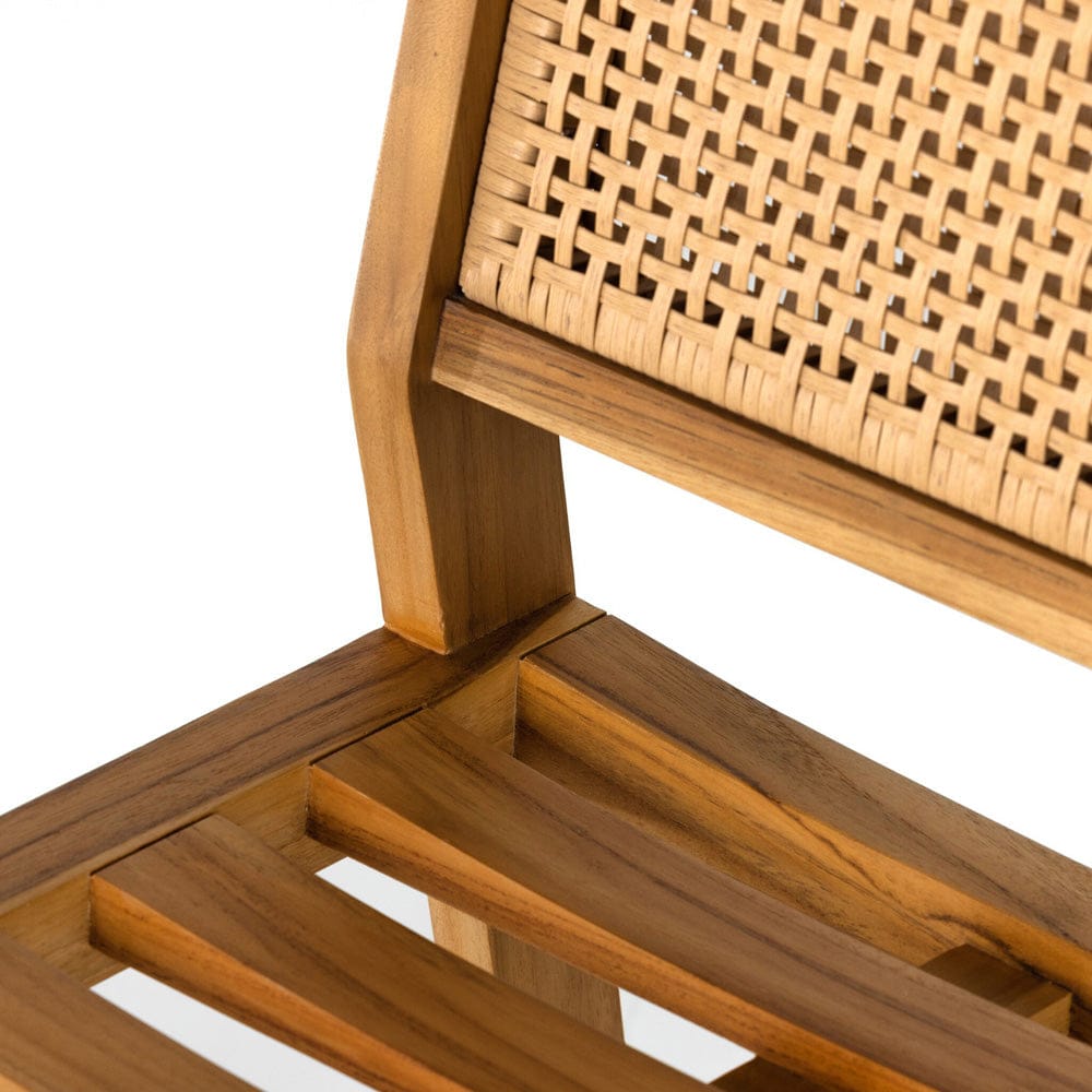 Four Hands - Merit Outdoor Dining Chair - Faux Rattan - 229410-001 view 10