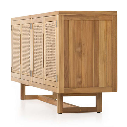 Four Hands - Merit Outdoor Sideboard - Natural Teak - Fsc - 229414-001 veiw 3