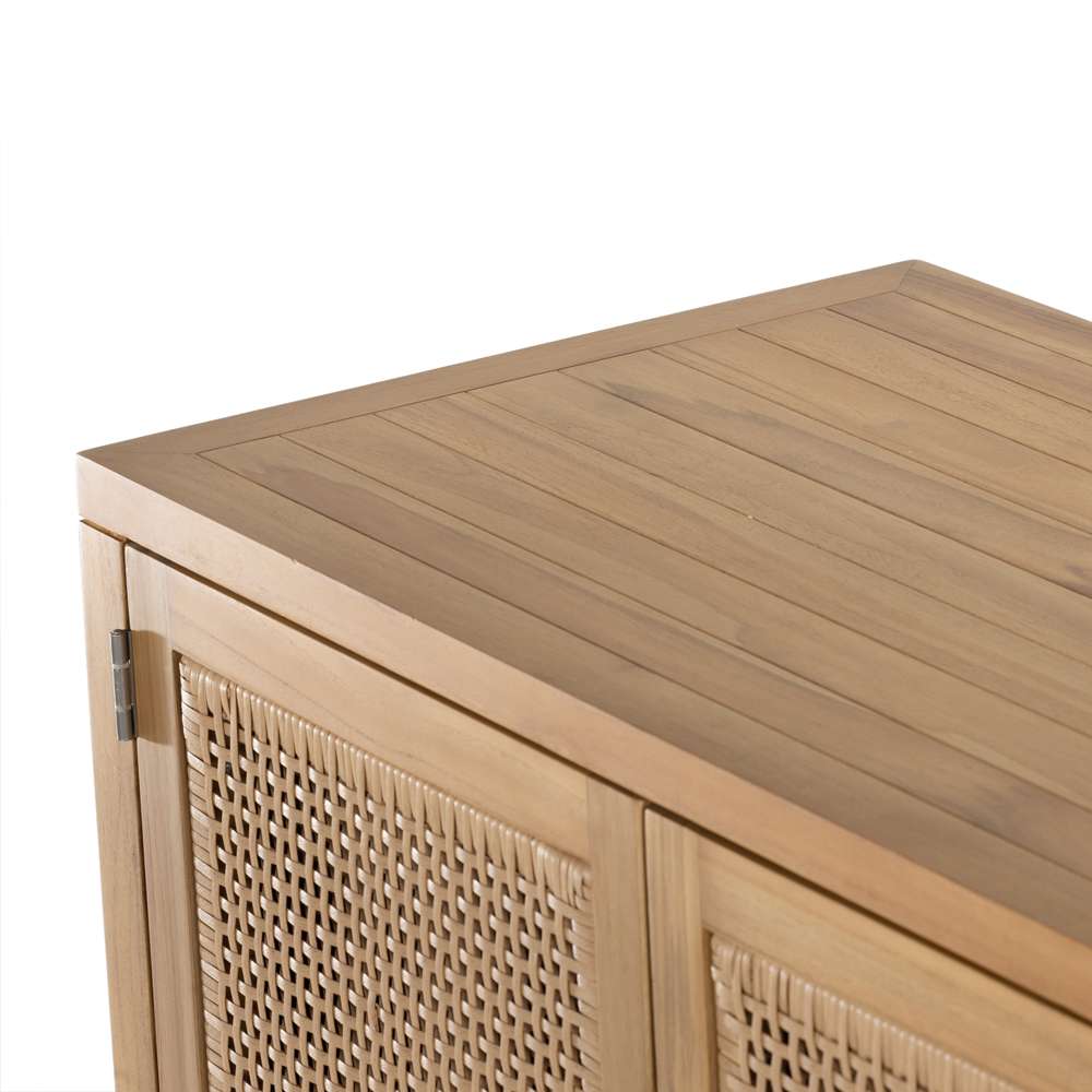 Four Hands - Merit Outdoor Sideboard - Natural Teak - Fsc - 229414-001 veiw 4