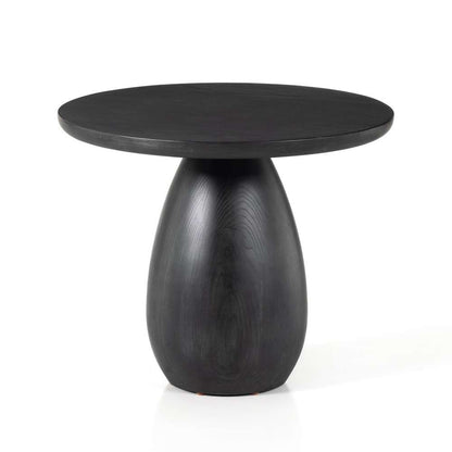 Four Hands - Merla Wood End Table-Tall - Black Wash Ash Veneer - 230274-001 veiw 1