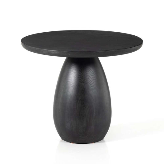 Four Hands - Merla Wood End Table-Tall - Black Wash Ash Veneer - 230274-001 veiw 1