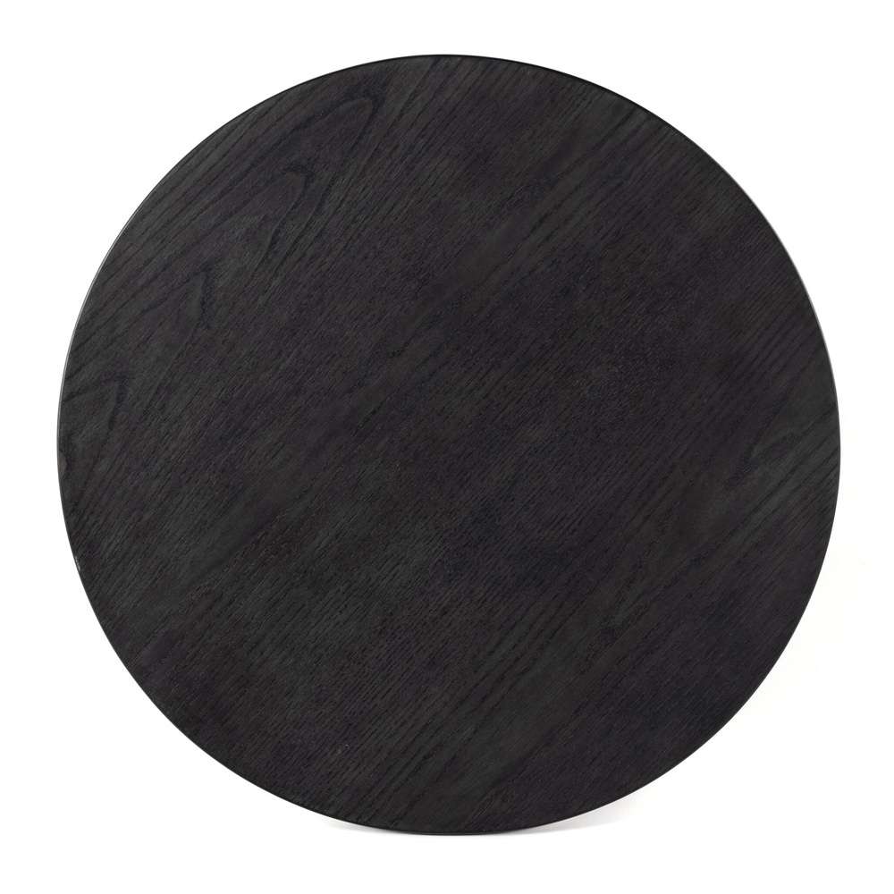 Four Hands - Merla Wood End Table-Tall - Black Wash Ash Veneer - 230274-001 veiw 4