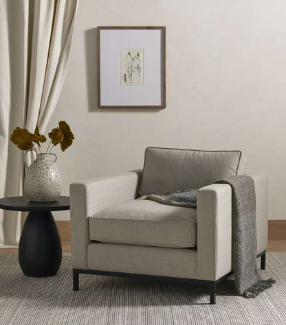 Four Hands - Merla Wood End Table-Tall - Black Wash Ash Veneer - 230274-001 veiw 5