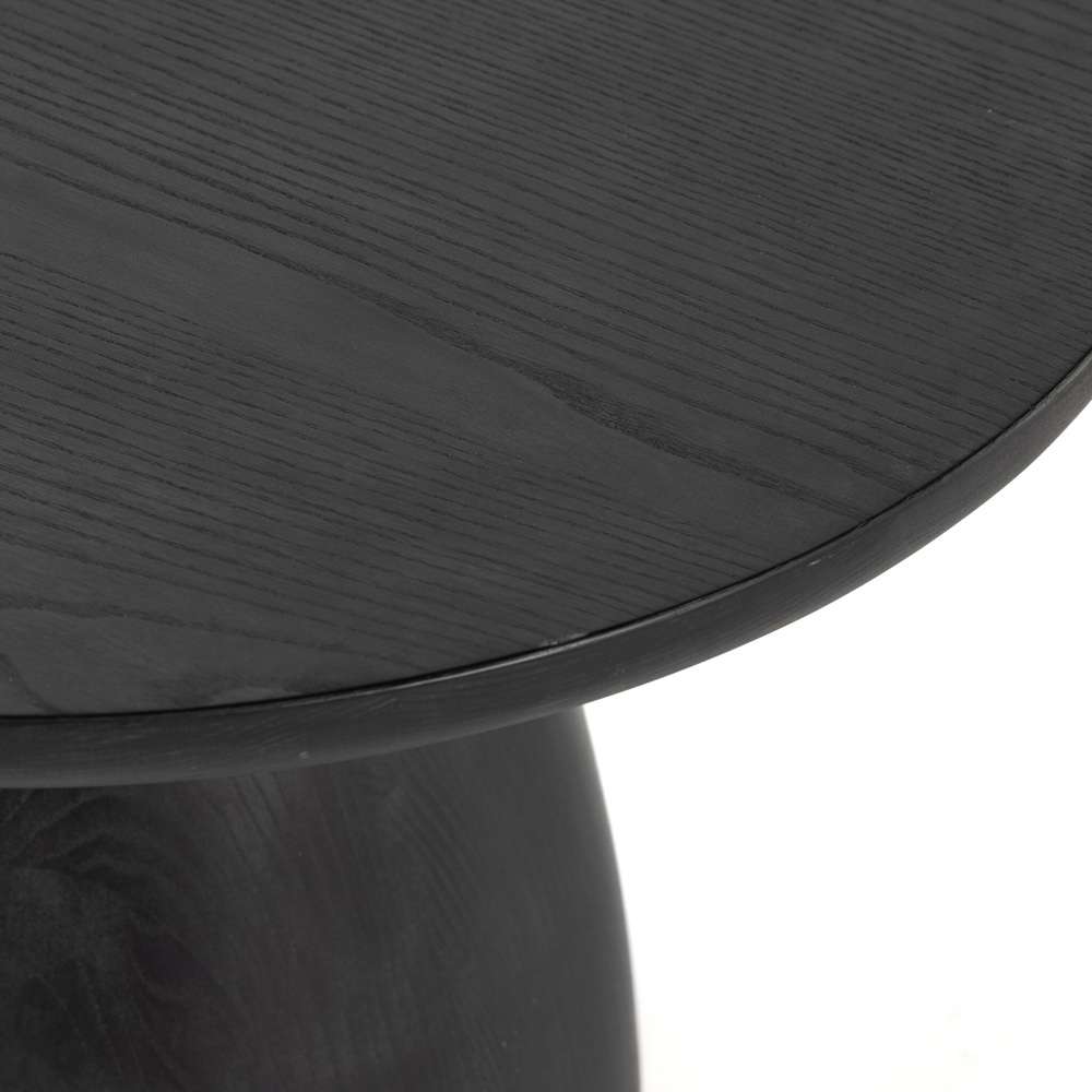 Four Hands - Merla Wood End Table-Tall - Black Wash Ash Veneer - 230274-001 veiw 11