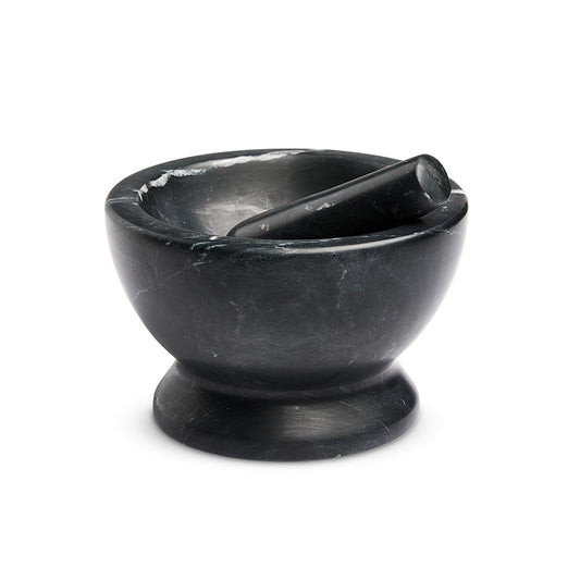 Four Hands - Merritt - Arman Mortar and Pestle - Polished Black Marble - 239871-001_CLOSEOUT view 2