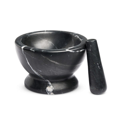 Four Hands - Merritt - Arman Mortar and Pestle - Polished Black Marble - 239871-001_CLOSEOUT view 4