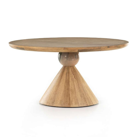 Four Hands - Merritt - Bibianna Dining Table-Smoked Honey-Blush - 224556-001 veiw 1