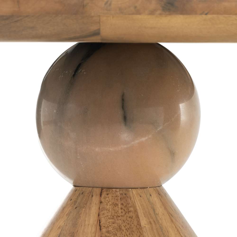 Four Hands - Merritt - Bibianna Dining Table-Smoked Honey-Blush - 224556-001 veiw 4