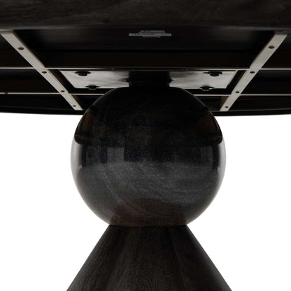 Four Hands - Merritt - Bibianna Dining Table-Worn Black - 224556-003 veiw 8