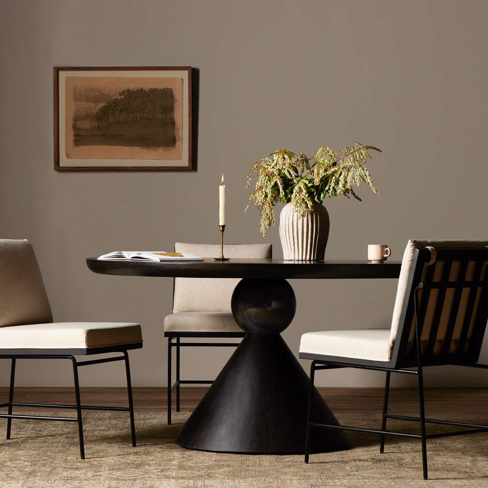 Four Hands - Merritt - Bibianna Dining Table-Worn Black - 224556-003 veiw 10
