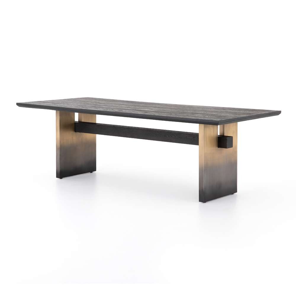 Four Hands - Merritt - Brennan Dining Table-Worn Black - 223086-005 veiw 1