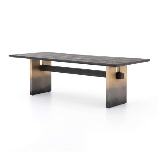 Four Hands - Merritt - Brennan Dining Table-Worn Black - 223086-005 veiw 1