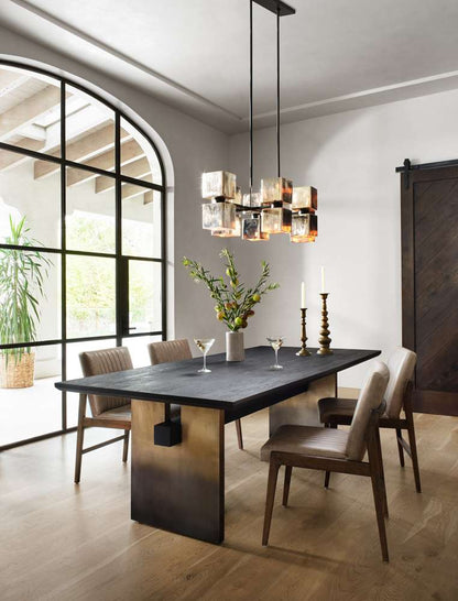 Four Hands - Merritt - Brennan Dining Table-Worn Black - 223086-005 veiw 6
