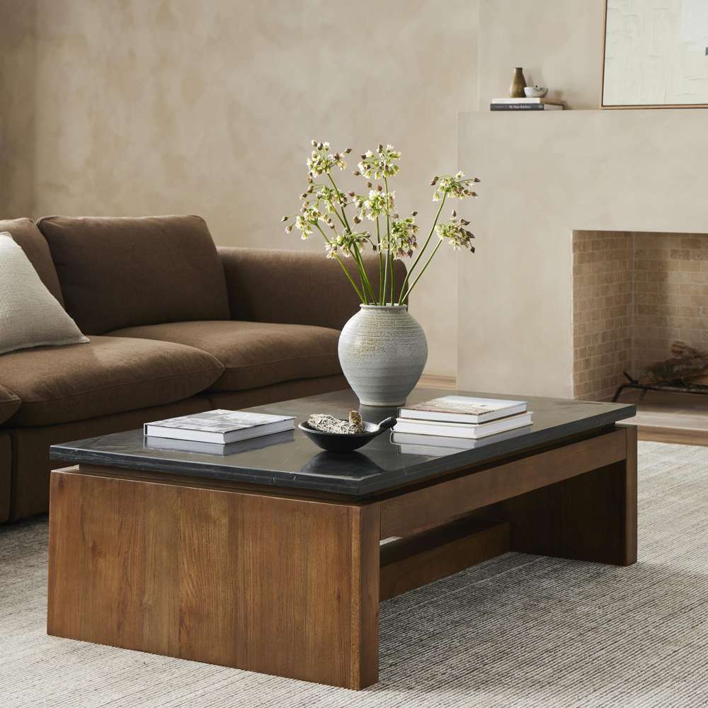 Four Hands - Merritt - Kenneth Coffee Table-Polished Black - 238181-001 veiw 5