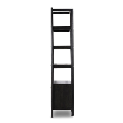 Four Hands - Merritt - Reza Bookcase - Worn Black Acacia - 239791-002 veiw 4