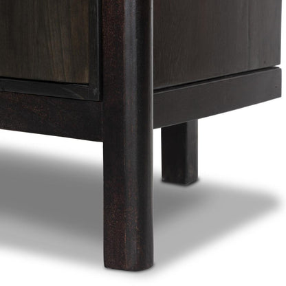 Four Hands - Merritt - Reza Bookcase - Worn Black Acacia - 239791-002 veiw 7