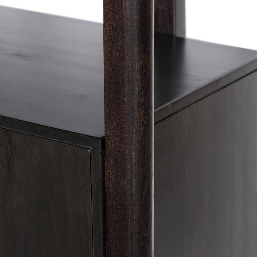 Four Hands - Merritt - Reza Bookcase - Worn Black Acacia - 239791-002 veiw 8
