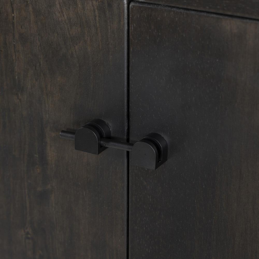 Four Hands - Merritt - Reza Bookcase - Worn Black Acacia - 239791-002 veiw 10