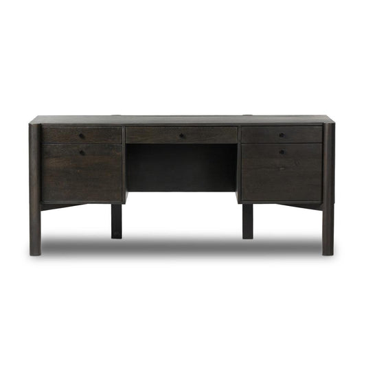 Four Hands - Merritt - Reza Desk - Worn Black Parawood - 242780-002 veiw 2