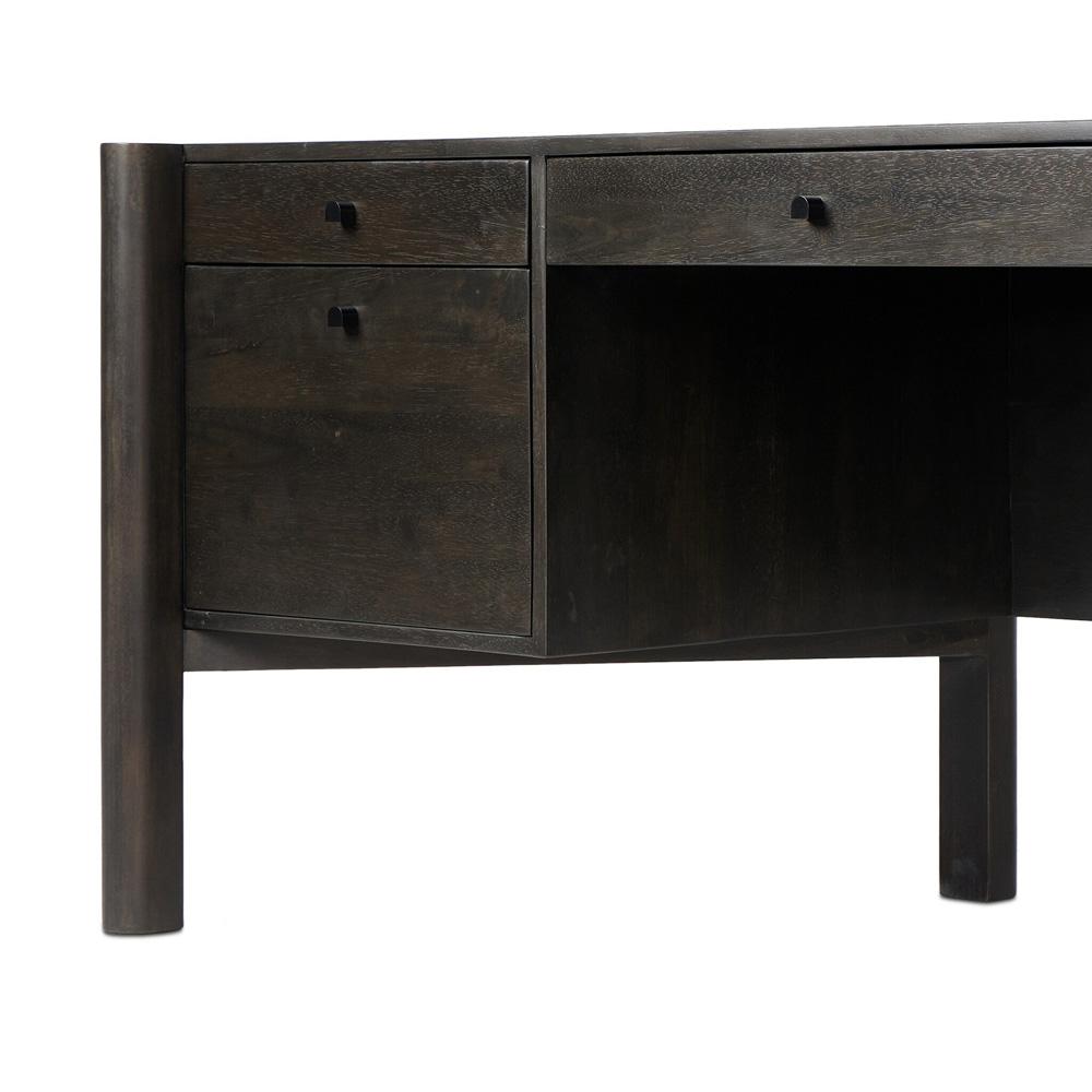 Four Hands - Merritt - Reza Desk - Worn Black Parawood - 242780-002 veiw 9