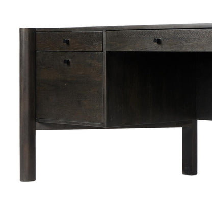 Four Hands - Merritt - Reza Desk - Worn Black Parawood - 242780-002 veiw 9