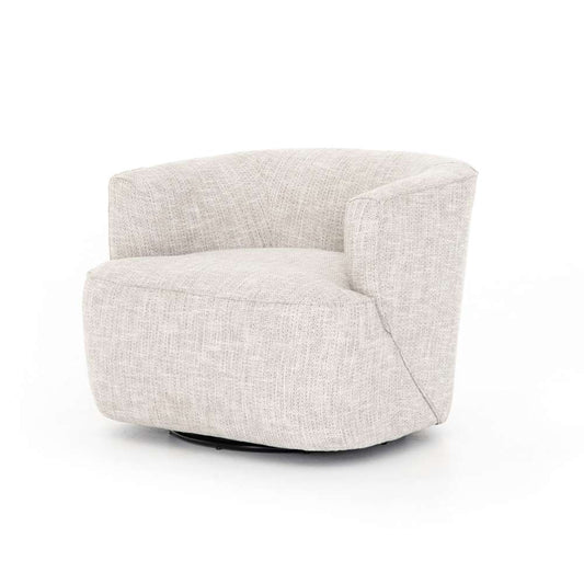 Four Hands - Mila Swivel Chair - Brazos Dove - UATR-060-891P veiw 1